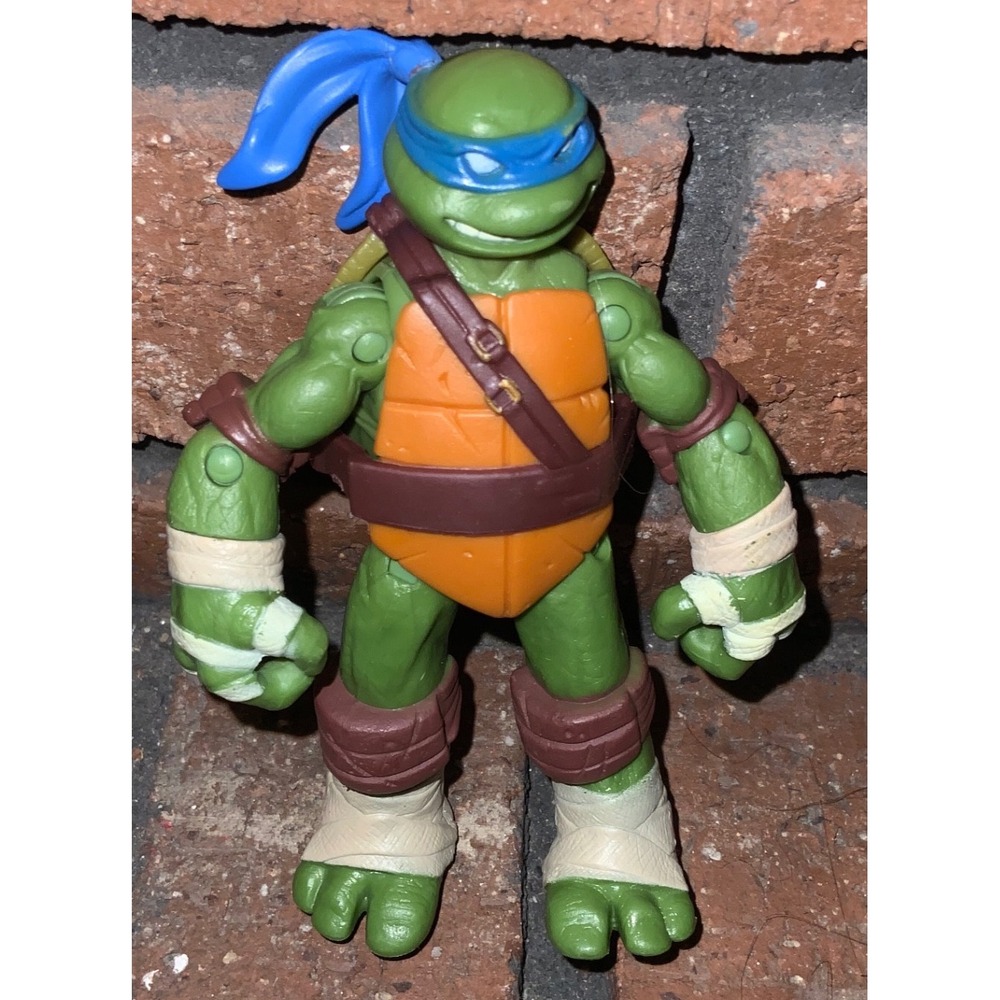 TMNT Leonardo Action Figure 2012 Nickelodeon Playmates Toys Blue Bandana